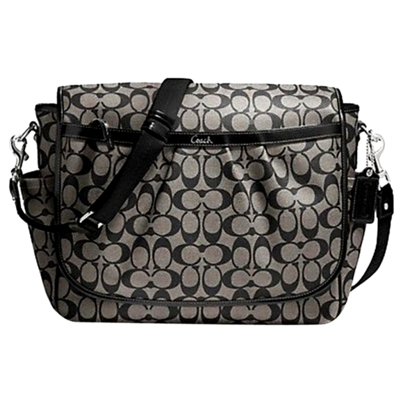 COACH • Signature Canvas Baby Messenger Bag F18373